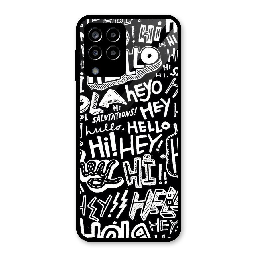 My Friend Glass Back Case for Galaxy M33