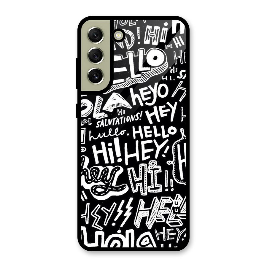 My Friend Glass Back Case for Galaxy S21 FE 5G