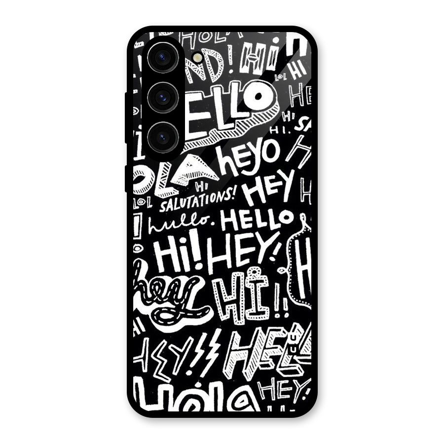 My Friend Glass Back Case for Galaxy S23 Plus