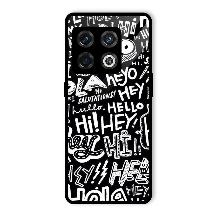 My Friend Glass Back Case for OnePlus 10 Pro 5G