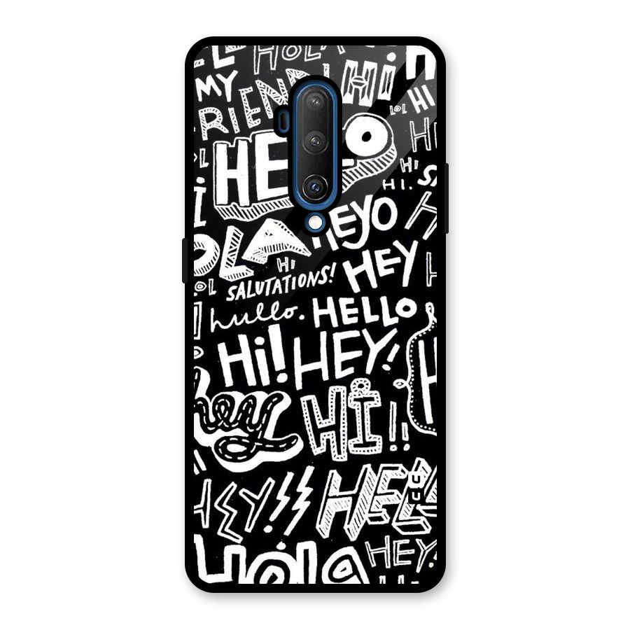 My Friend Glass Back Case for OnePlus 7T Pro