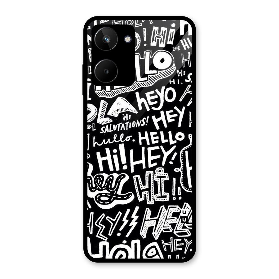 My Friend Glass Back Case for Realme 10