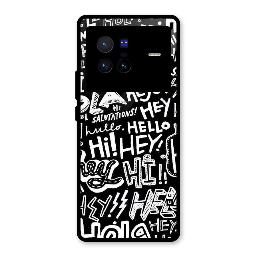 My Friend Glass Back Case for Vivo X80