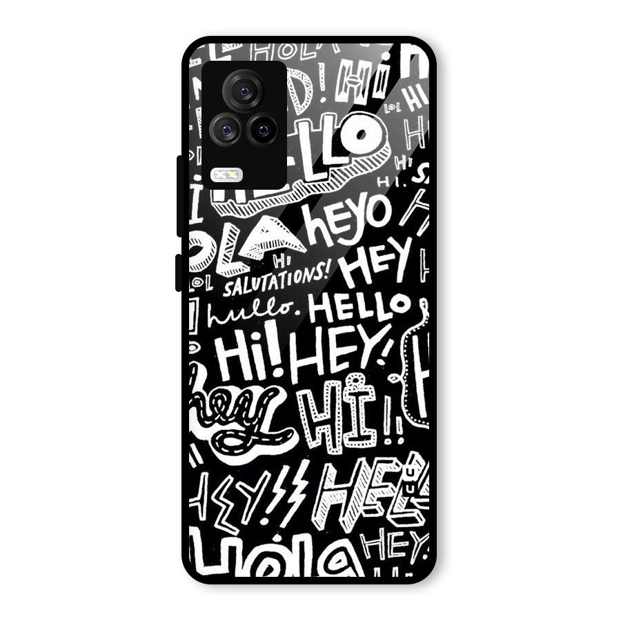 My Friend Glass Back Case for Vivo iQOO 7 Legend 5G