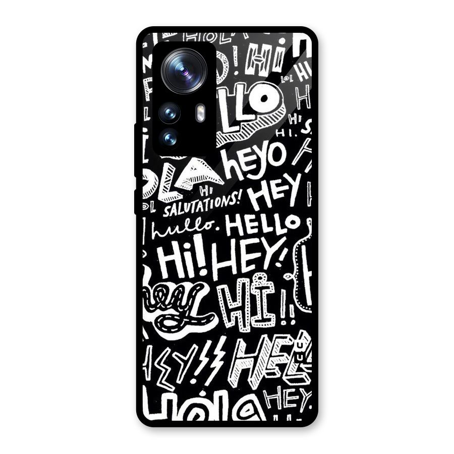 My Friend Glass Back Case for Xiaomi 12 Pro
