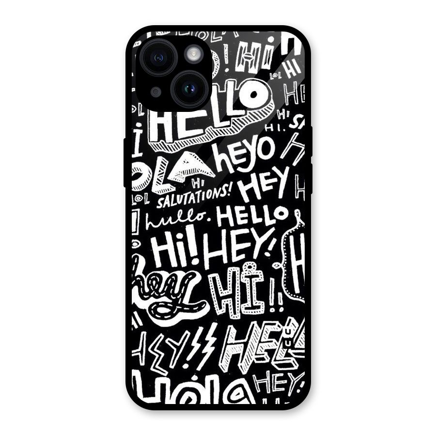 My Friend Glass Back Case for iPhone 14