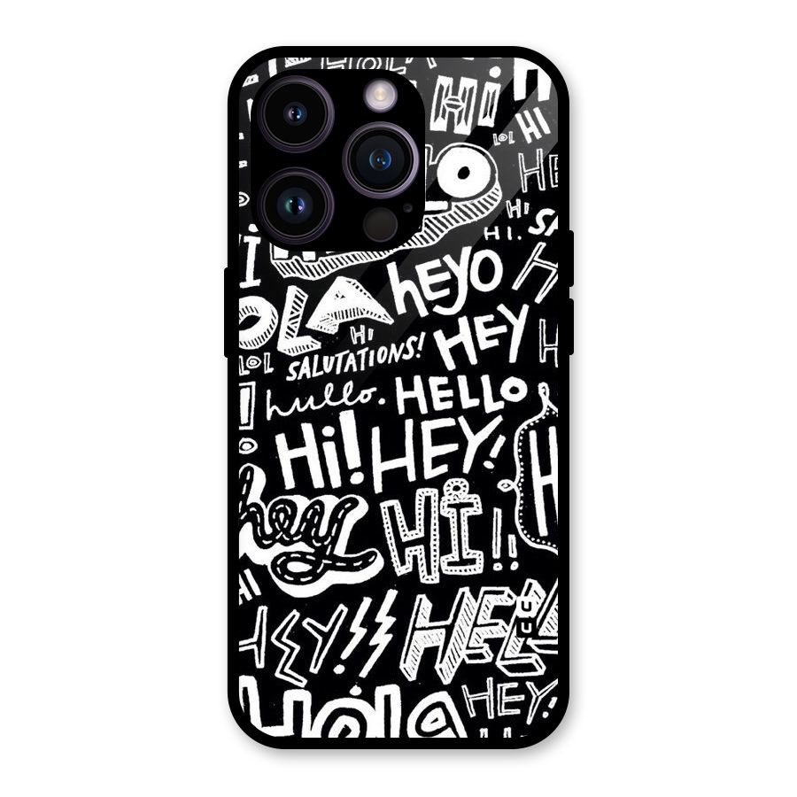 My Friend Glass Back Case for iPhone 14 Pro