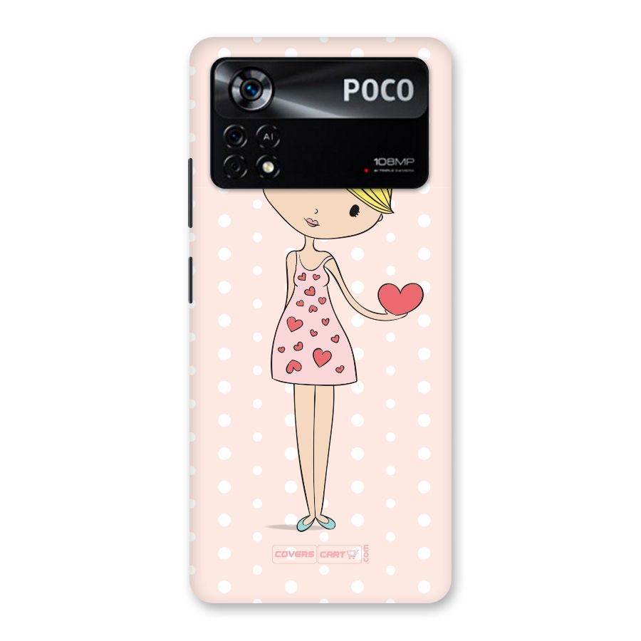 My Innocent Heart Back Case for Poco X4 Pro 5G
