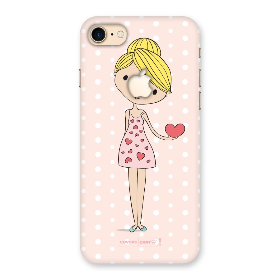 My Innocent Heart Back Case for iPhone 7 Apple Cut