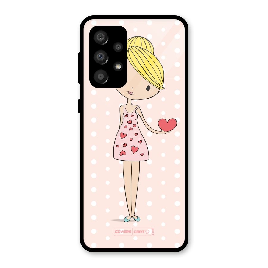 My Innocent Heart Glass Back Case for Galaxy A32