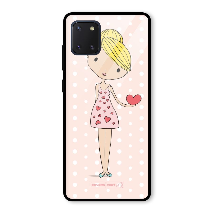 My Innocent Heart Glass Back Case for Galaxy Note 10 Lite