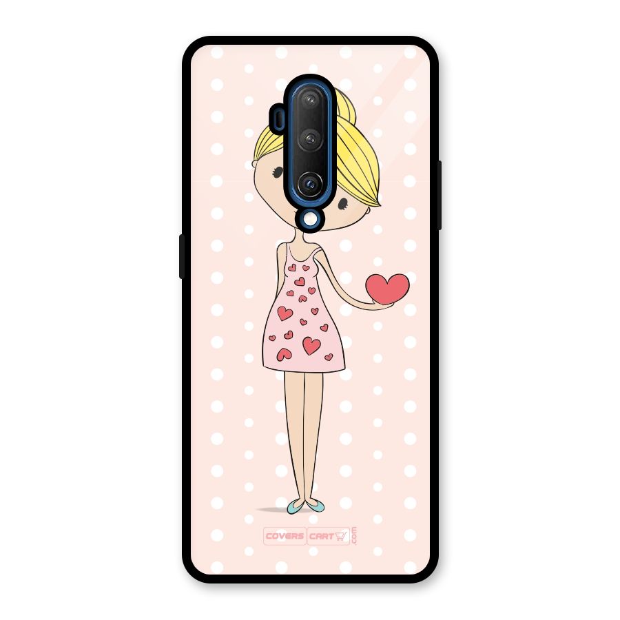 My Innocent Heart Glass Back Case for OnePlus 7T Pro