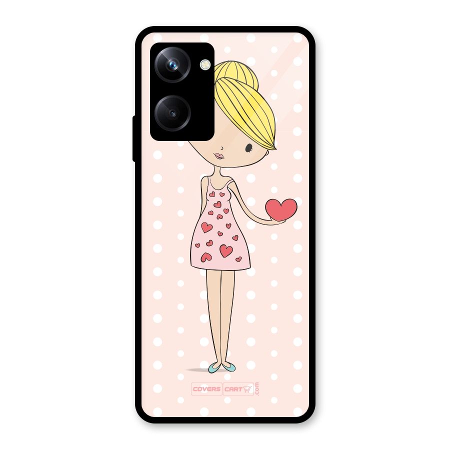 My Innocent Heart Glass Back Case for Realme 10 Pro
