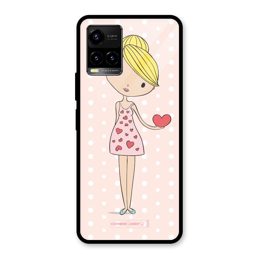 My Innocent Heart Glass Back Case for Vivo Y21T