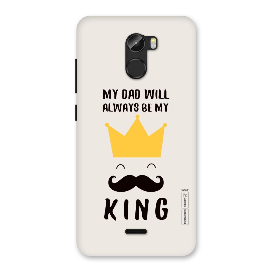 My King Dad Back Case for Gionee X1