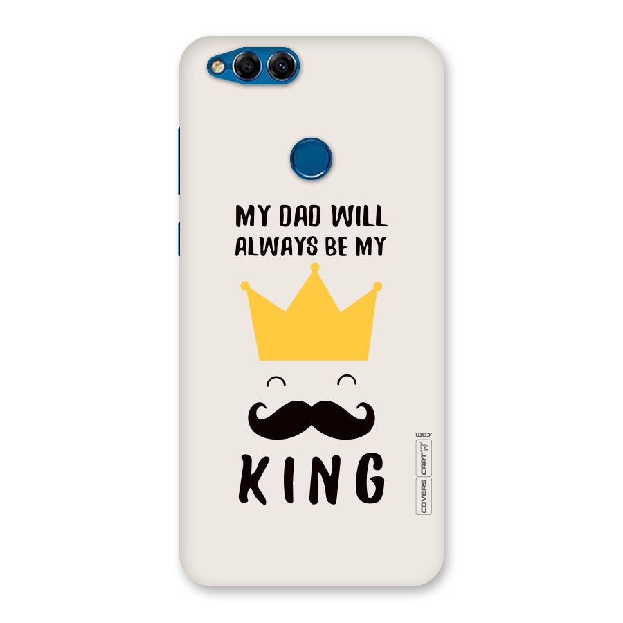 My King Dad Back Case for Honor 7X