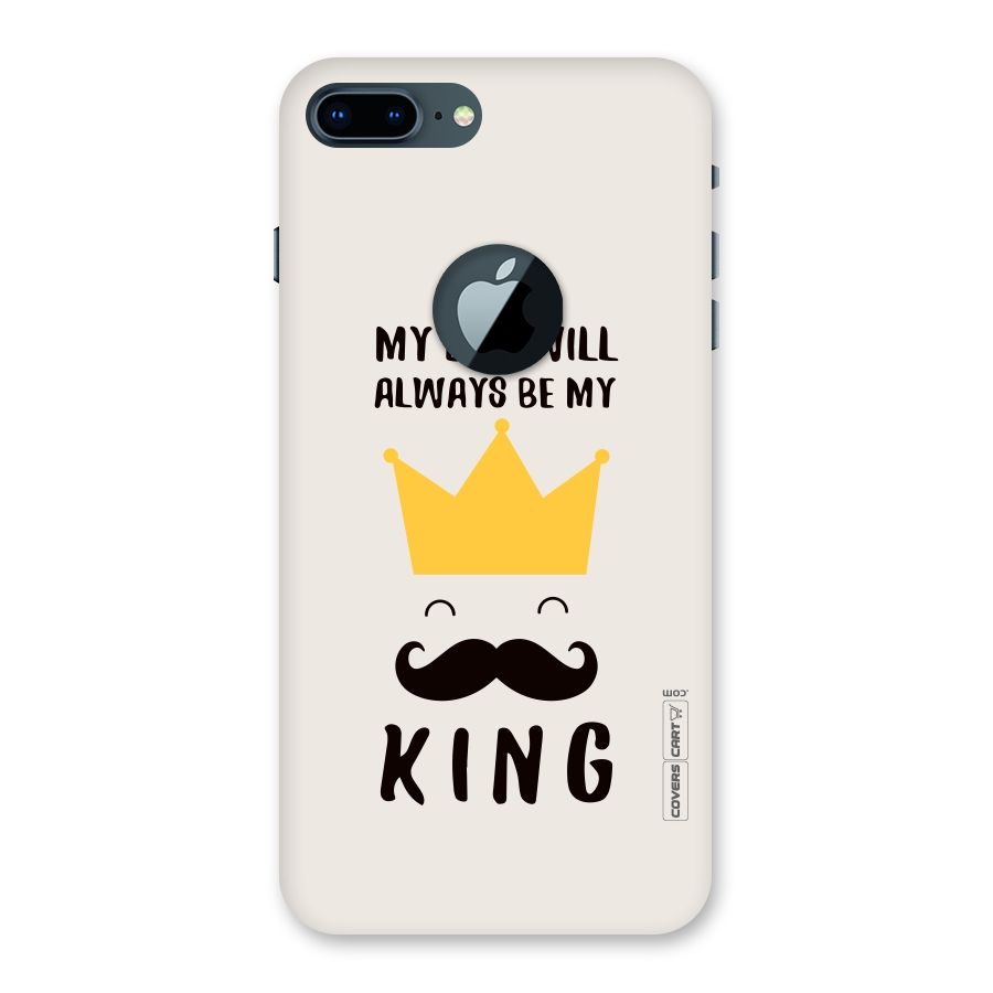 My King Dad Back Case for iPhone 7 Plus Logo Cut