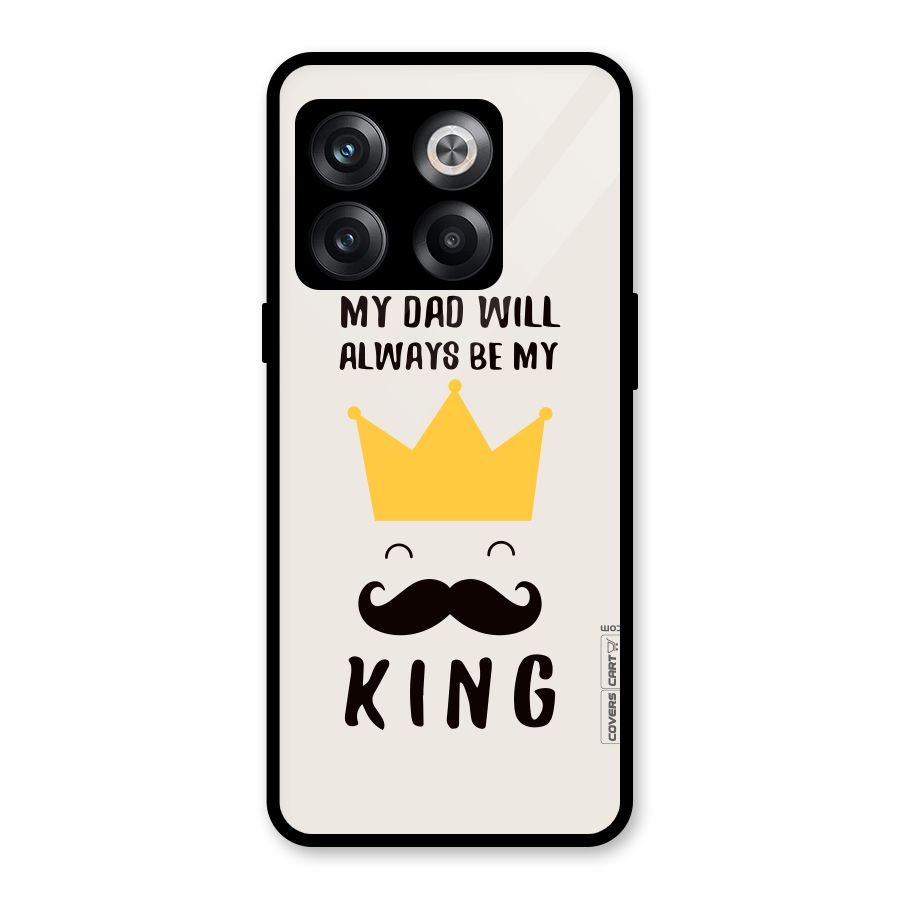 My King Dad Glass Back Case for OnePlus 10T
