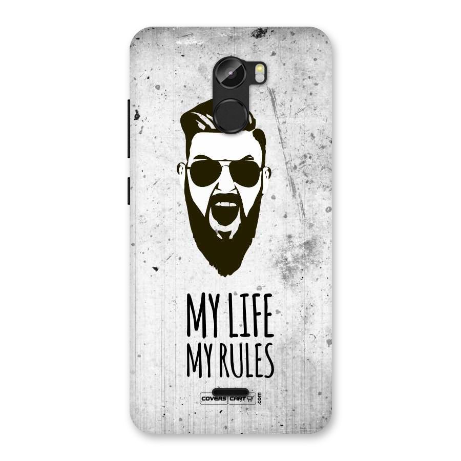 My Life My Rules Back Case for Gionee X1