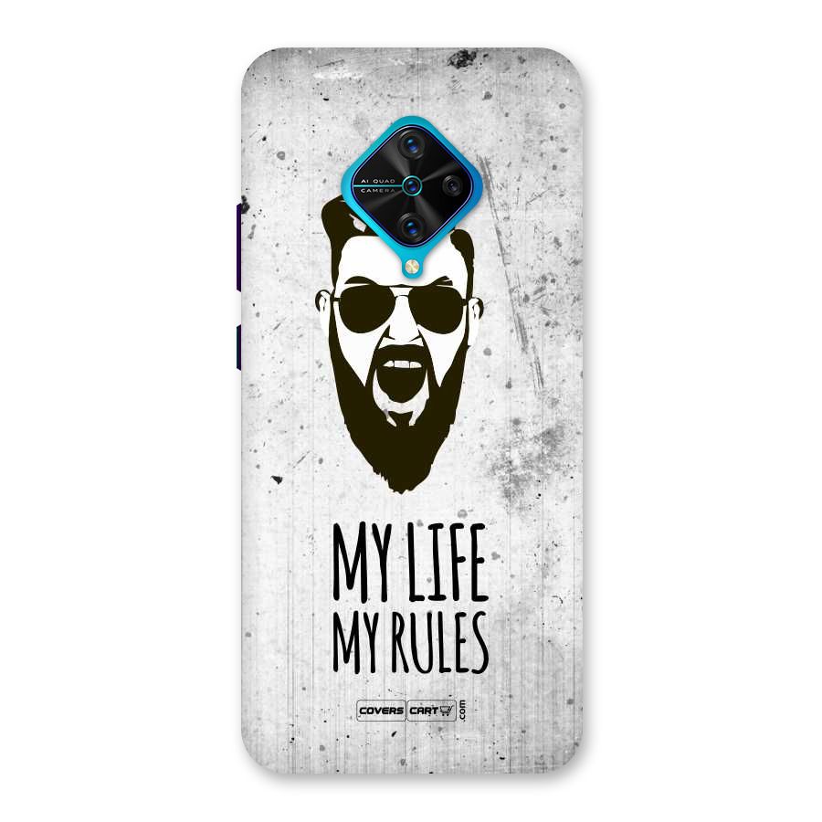 My Life My Rules Back Case for Vivo S1 Pro