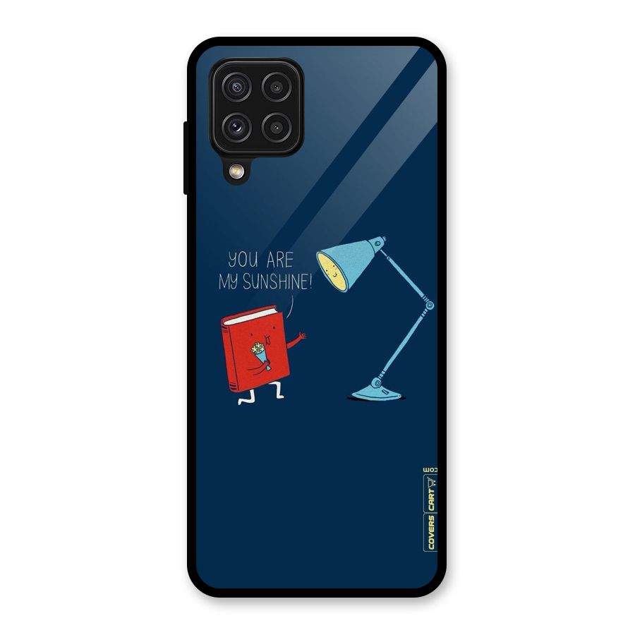 My Sunshine Glass Back Case for Galaxy A22 4G