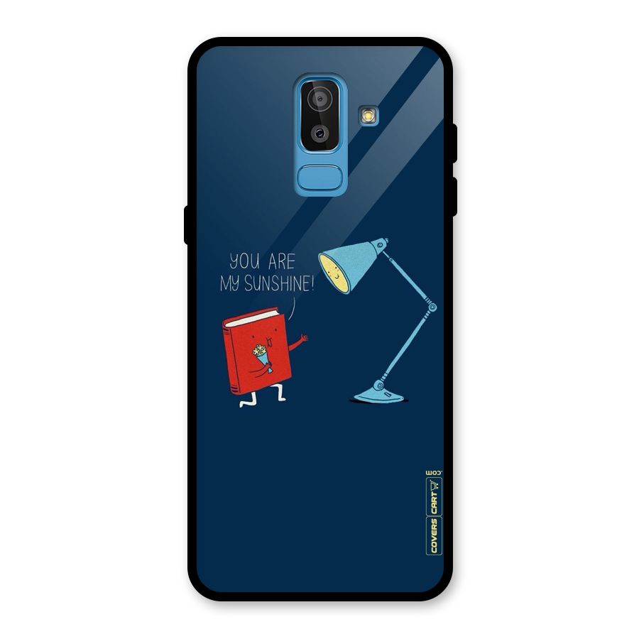My Sunshine Glass Back Case for Galaxy J8