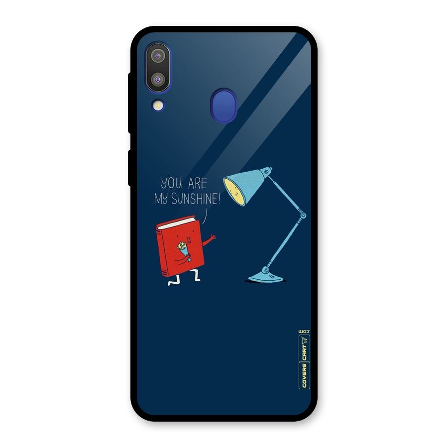 My Sunshine Glass Back Case for Galaxy M20