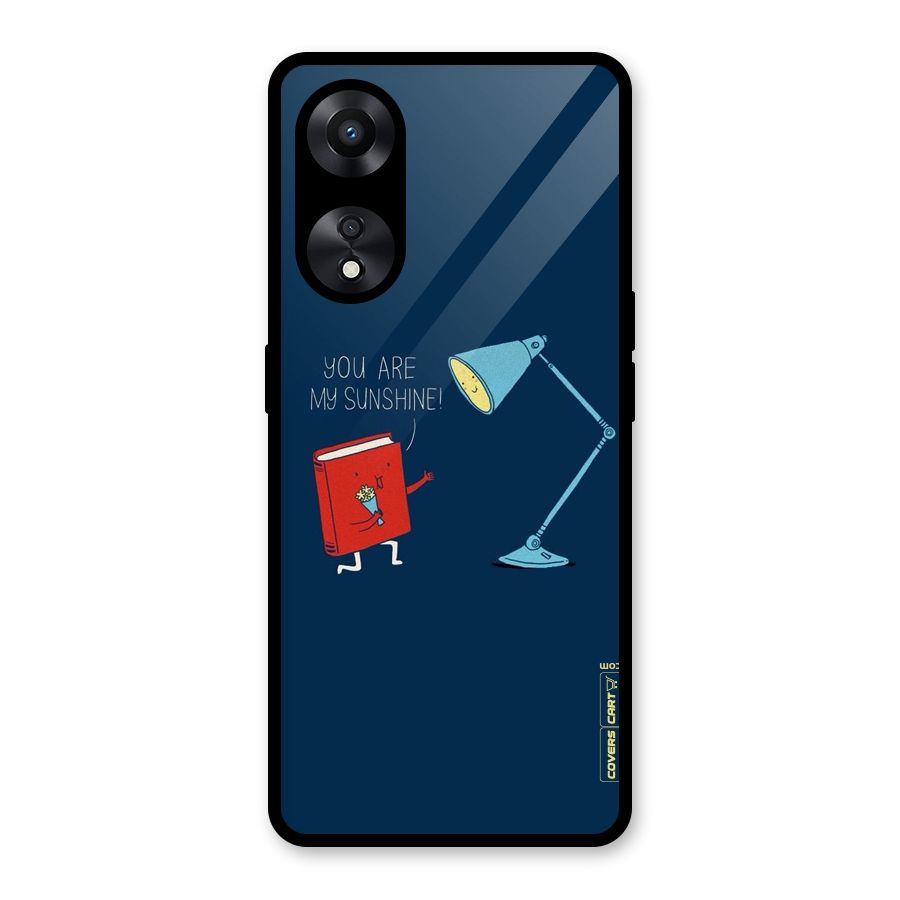 My Sunshine Glass Back Case for Oppo A78