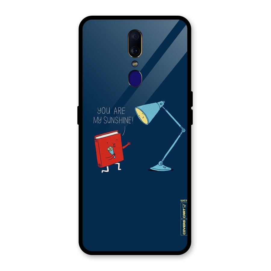 My Sunshine Glass Back Case for Oppo F11