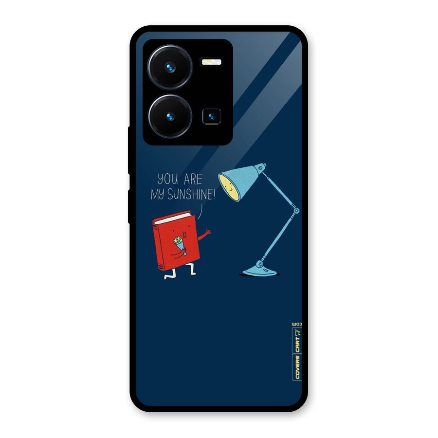 My Sunshine Glass Back Case for Vivo Y35