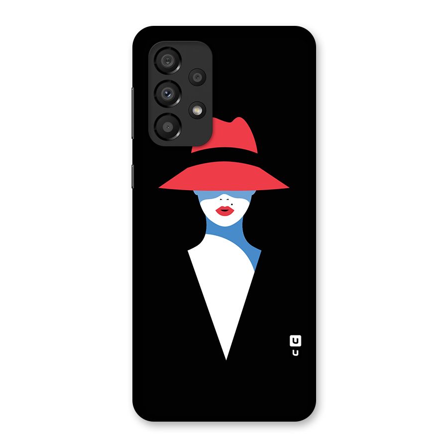 Mysterious Woman Illustration Back Case for Galaxy A33 5G