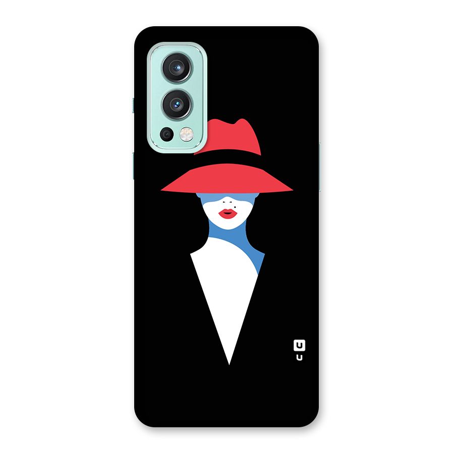 Mysterious Woman Illustration Back Case for OnePlus Nord 2 5G