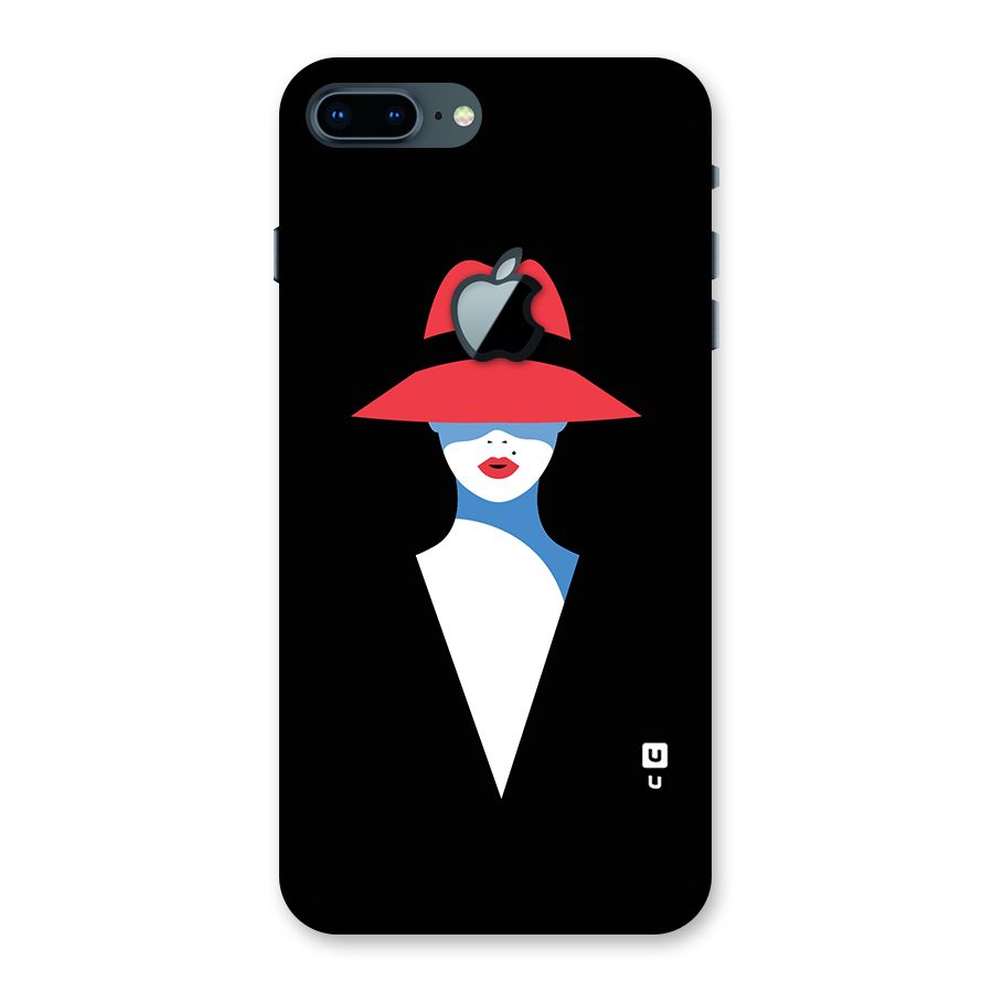 Mysterious Woman Illustration Back Case for iPhone 7 Plus Apple Cut