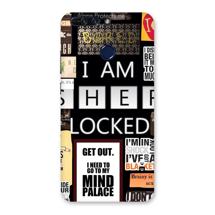 Mystery Pattern Back Case for Honor 8 Pro