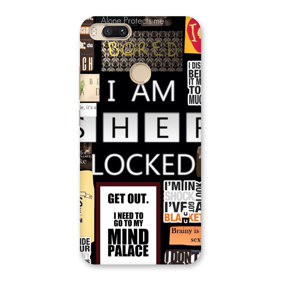 Mystery Pattern Back Case for Mi A1