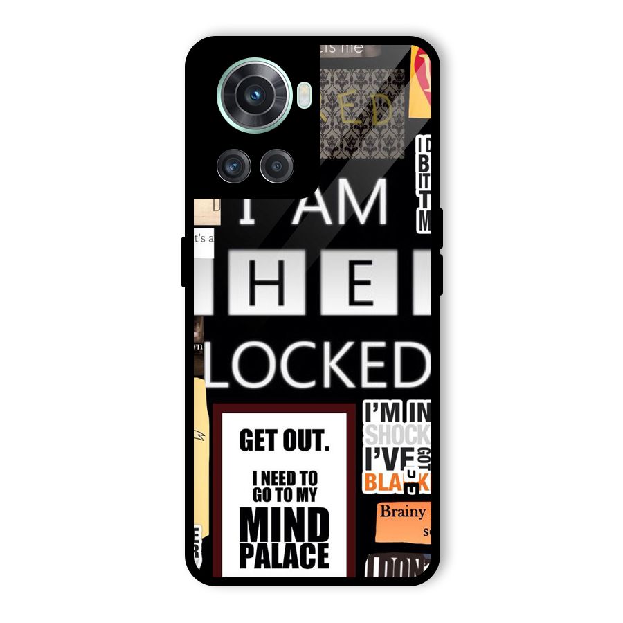 Mystery Pattern Glass Back Case for OnePlus 10R