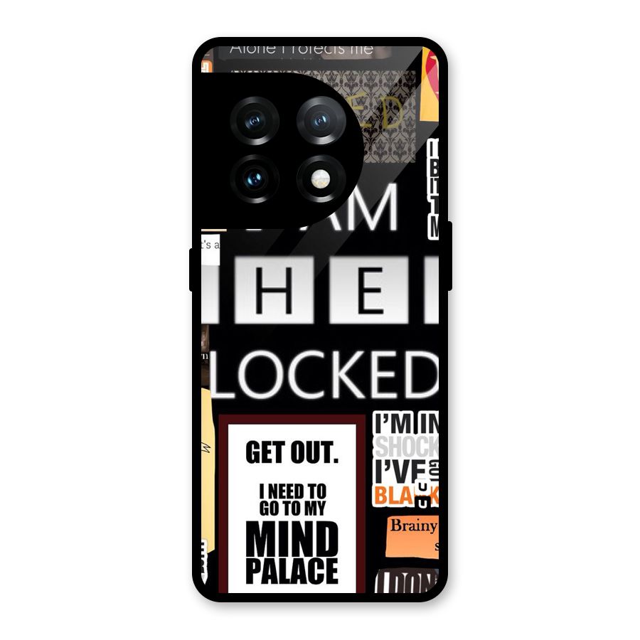 Mystery Pattern Glass Back Case for OnePlus 11