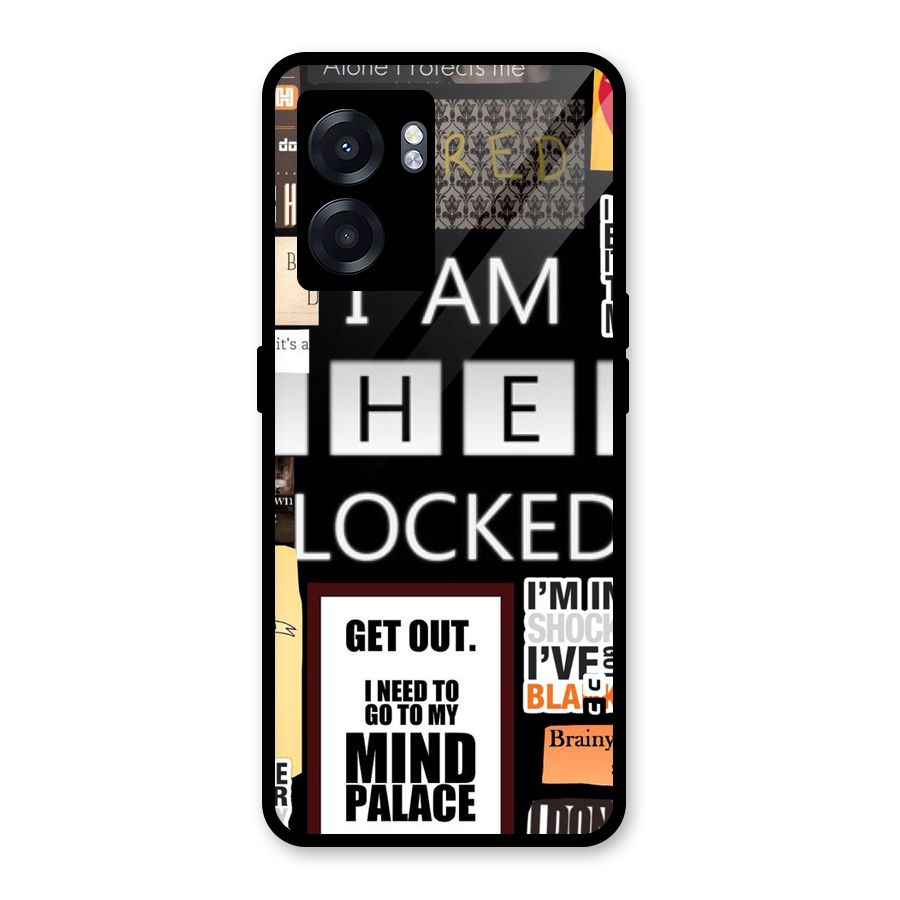 Mystery Pattern Glass Back Case for Realme Narzo 50 5G