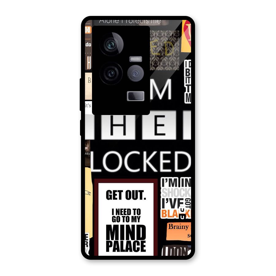 Mystery Pattern Glass Back Case for Vivo iQOO 11 5G