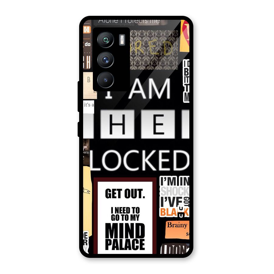 Mystery Pattern Glass Back Case for Vivo iQOO 9 SE