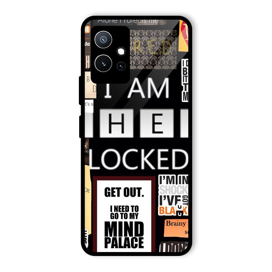 Mystery Pattern Glass Back Case for Vivo iQOO Z6