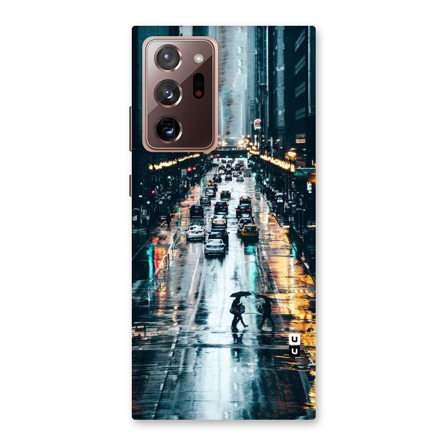 NY Streets Rainy Back Case for Galaxy Note 20 Ultra