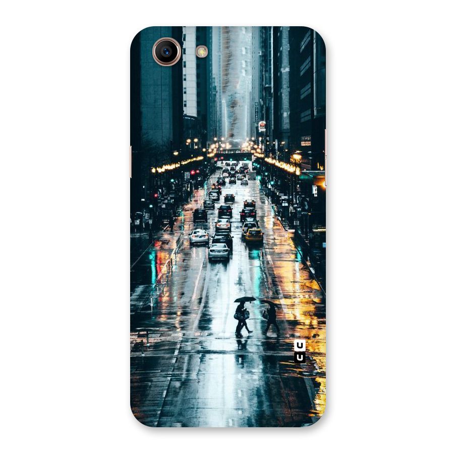 NY Streets Rainy Back Case for Oppo A83 (2018)