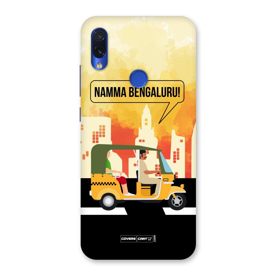Namma Bengaluru Back Case for Redmi Note 7