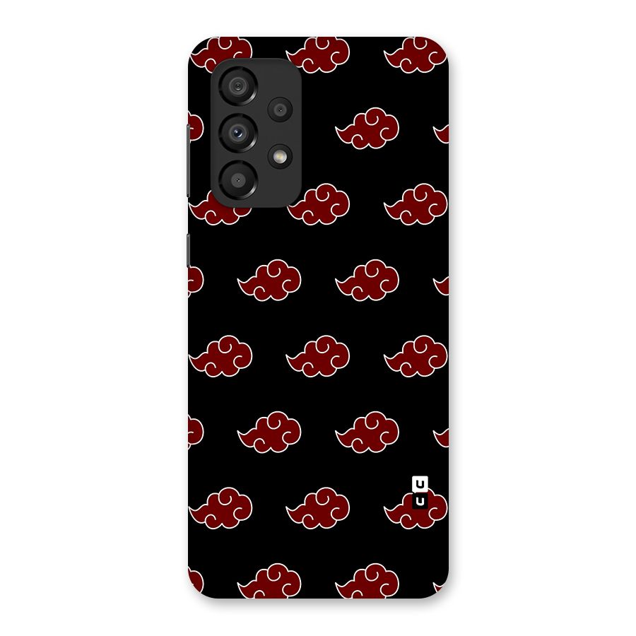 Naruto Akatsuki Pattern Back Case for Galaxy A33 5G