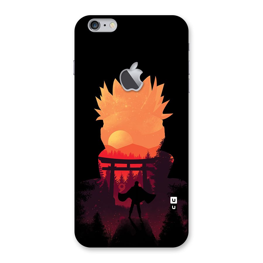 Naruto Anime Sunset Art Back Case for iPhone 6 Plus 6S Plus Logo Cut