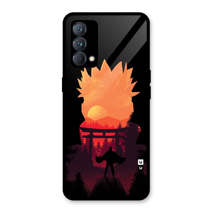 Naruto Anime Sunset Art Glass Back Case for Realme GT Master Edition