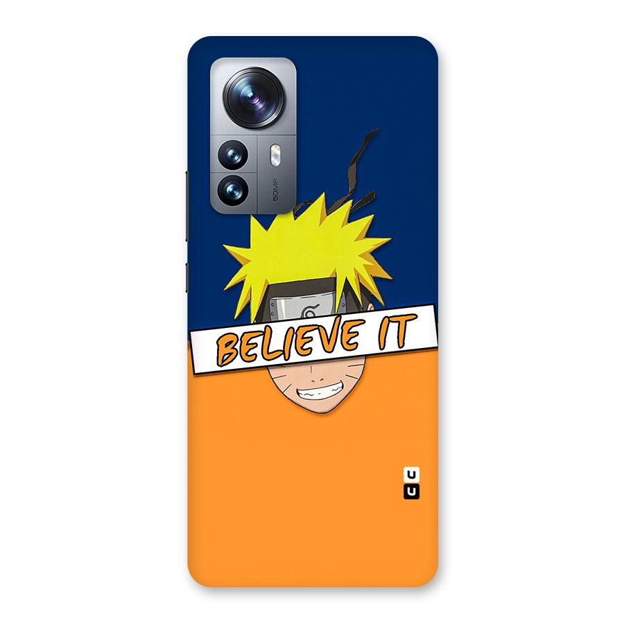 Naruto Believe It Back Case for Xiaomi 12 Pro