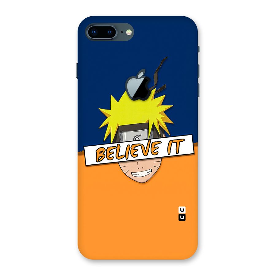Naruto Believe It Back Case for iPhone 7 Plus Apple Cut