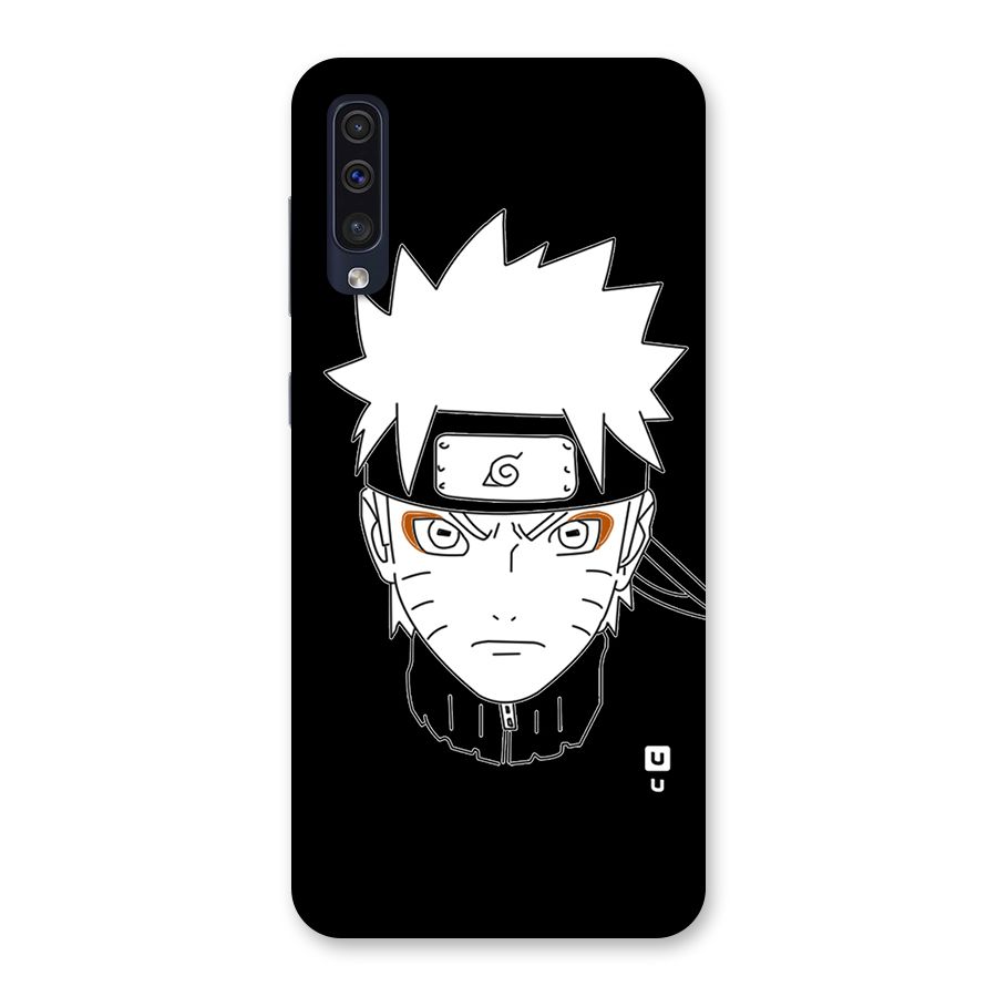 Naruto Black and White Art Back Case for Galaxy A50s